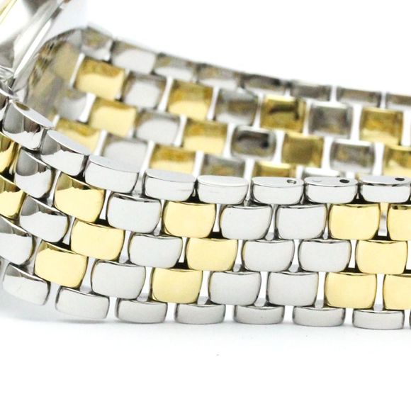 Polished OMEGA De Ville Prestige Automatic 18K Gold Steel Watch 7304.11 BF572605 - Picture 3 of 10